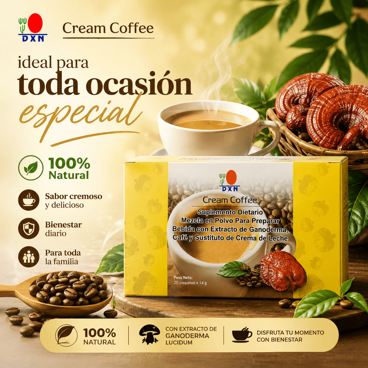 Cream Coffee