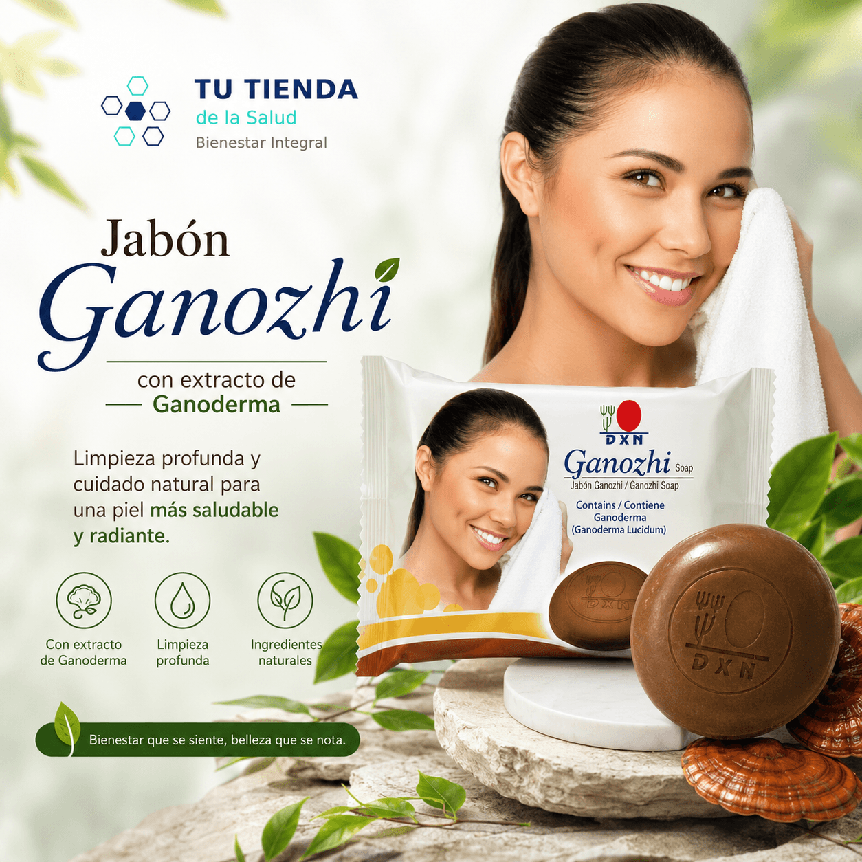 Jabón Ganozhi