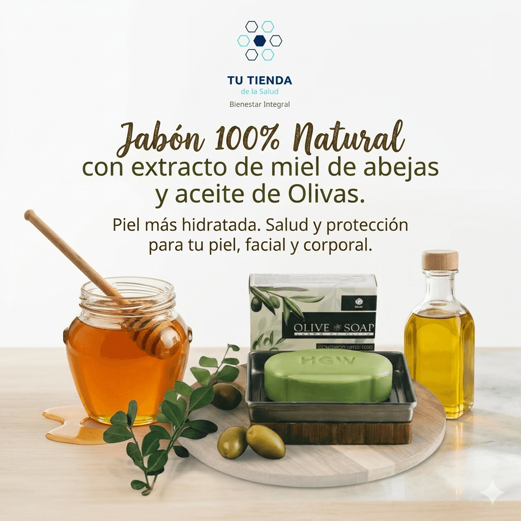 Jabón Miel & Oliva
