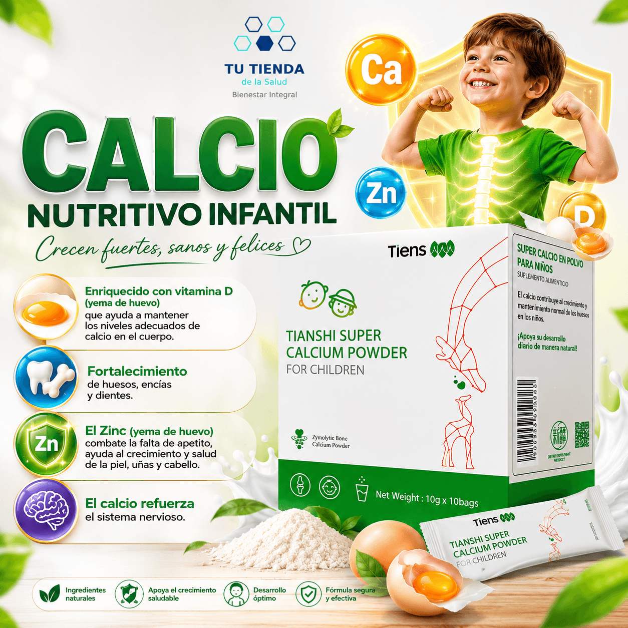 Calcio Nutritivo Infantil
