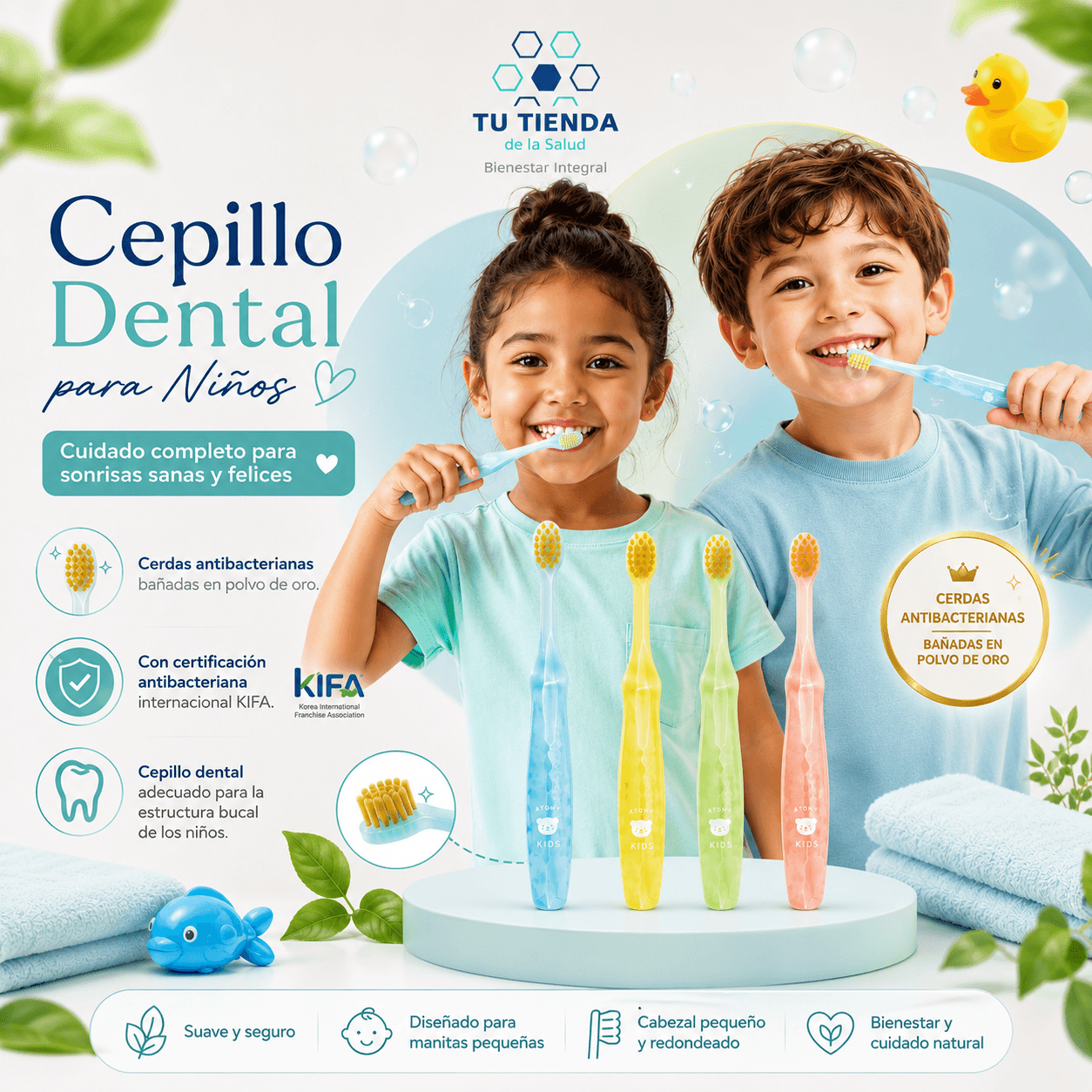 Cepillo Dental para Niños