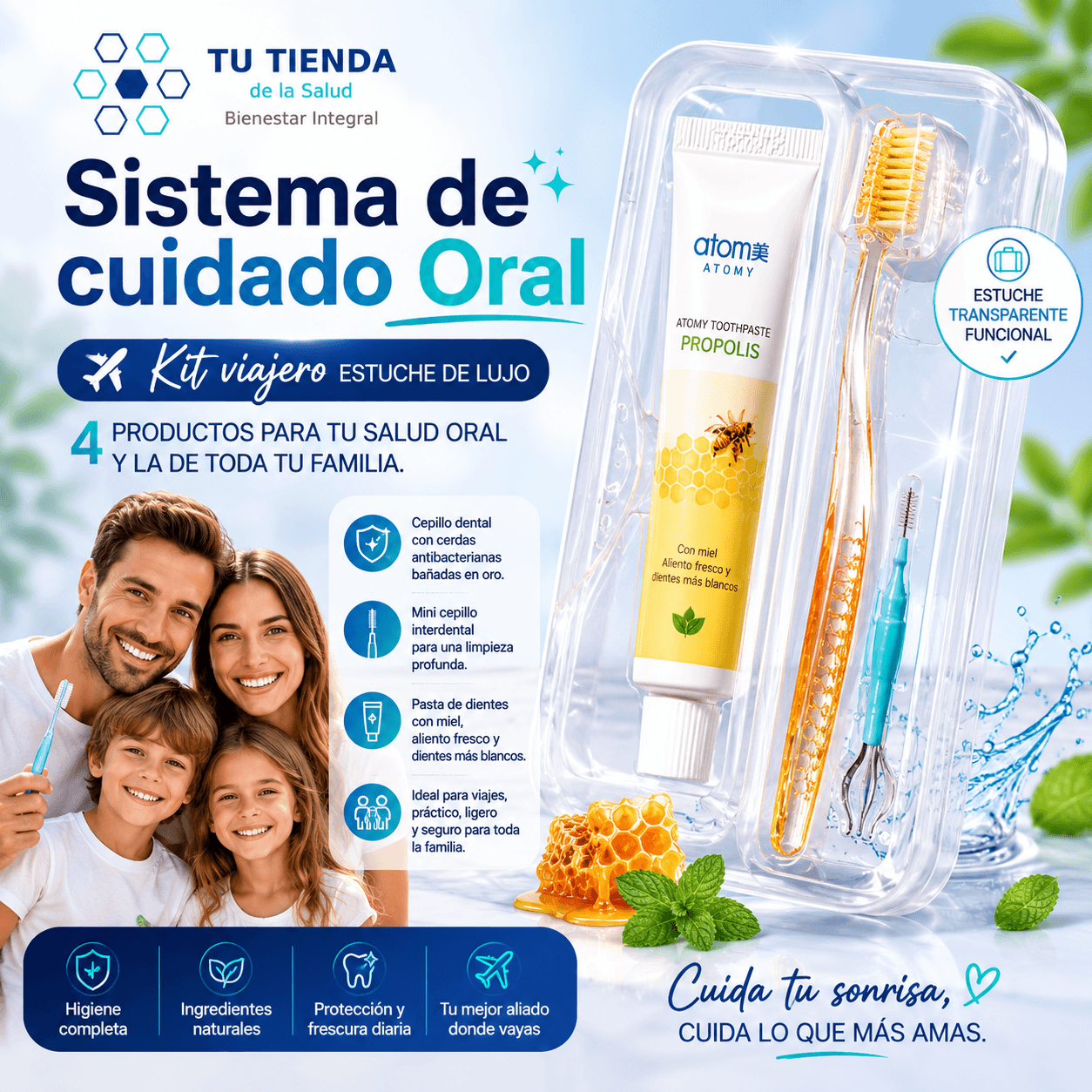 Kit Viajero Sistema de Cuidado Oral