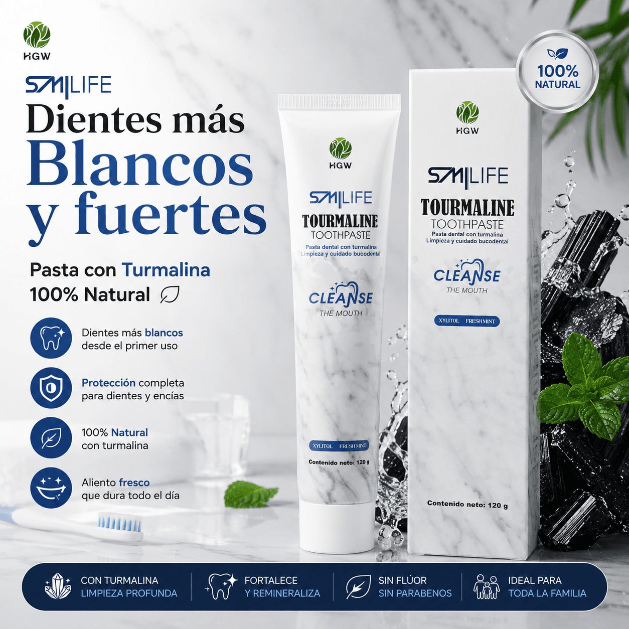 Smilife Turmalina Blanca