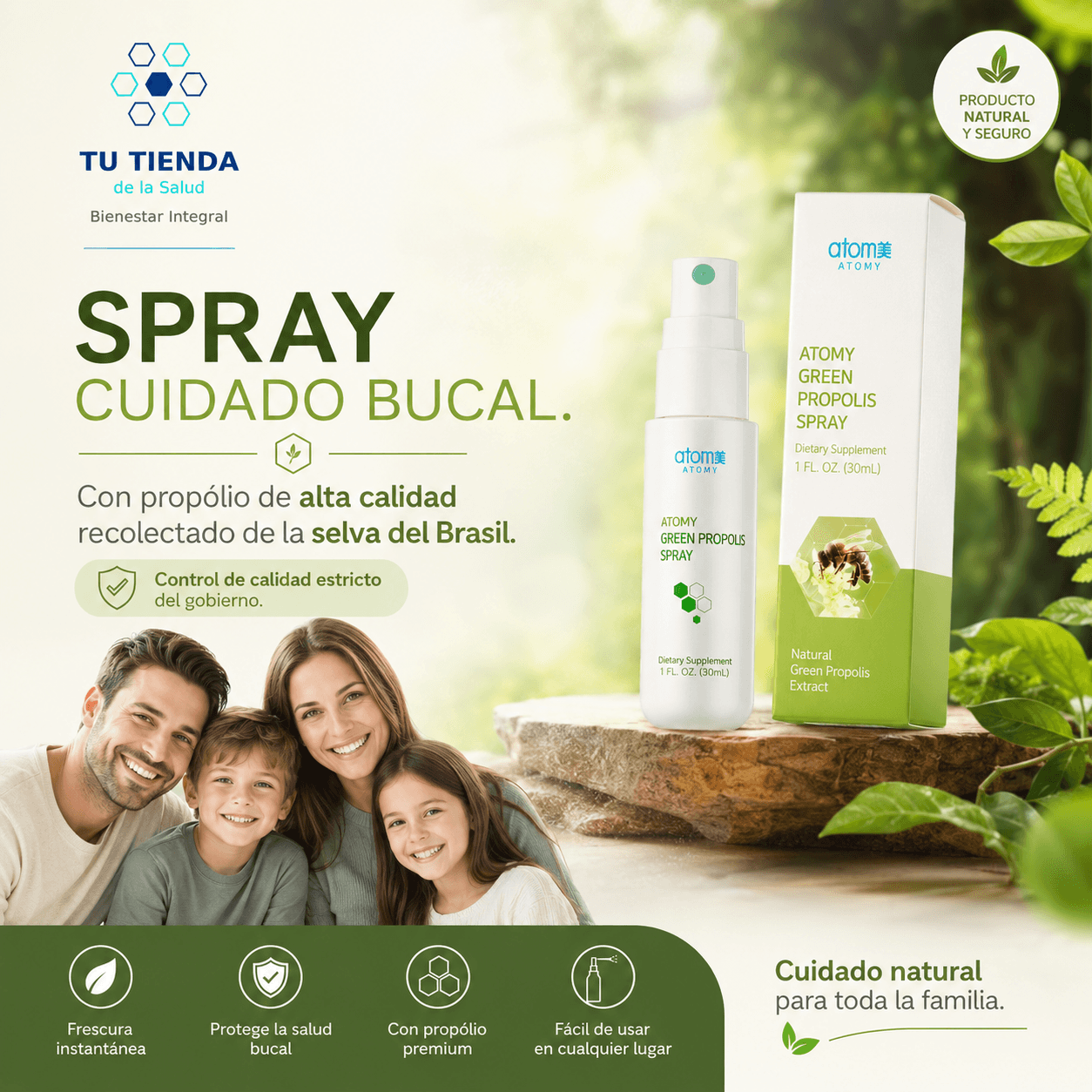 Spray Cuidado Bucal Green Propolis